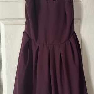 Empyre Deep Burgundy Dress